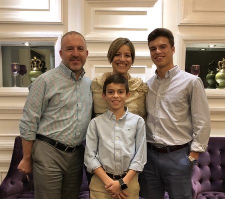 Dr. Michael Tapper and his family