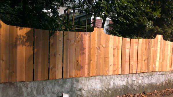 Cedar fence