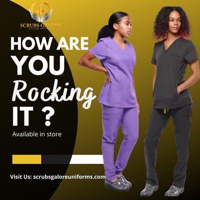 Upgrade your scrubs with us , we are the home of the stylish medical uniforms ! Fashion meets healthcare .