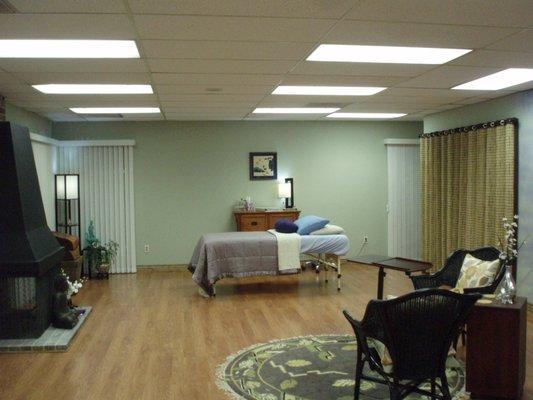 Treatment  Room and Dojo for Classes