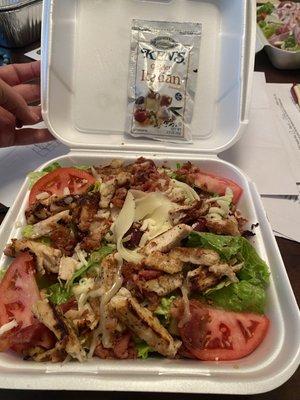 Grilled chicken salad