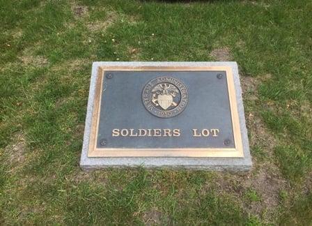 Lakeside Cemetery Soldiers' Lot