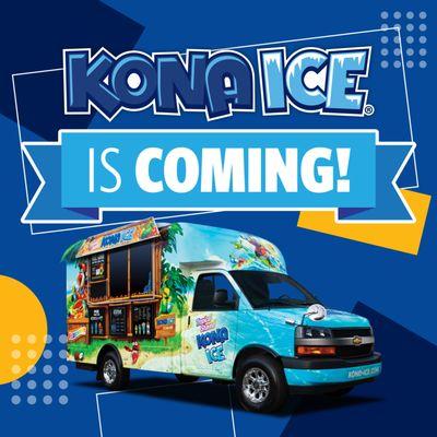 Kona Ice is Coming!