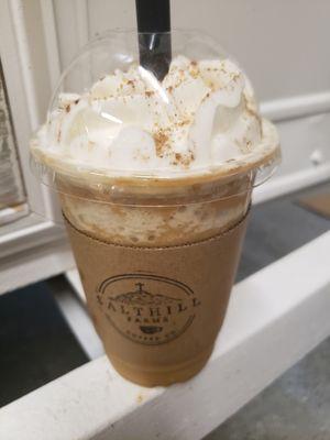 Pumpkin spice Frappe