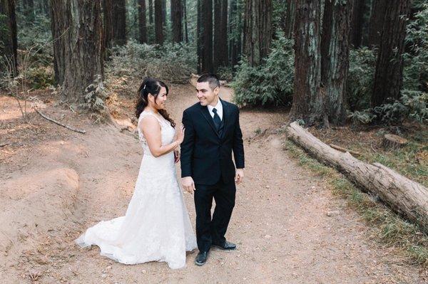 Wedding portraits in Oakland.