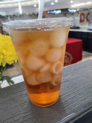 Peach iced tea