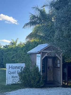 Sign and kiosk