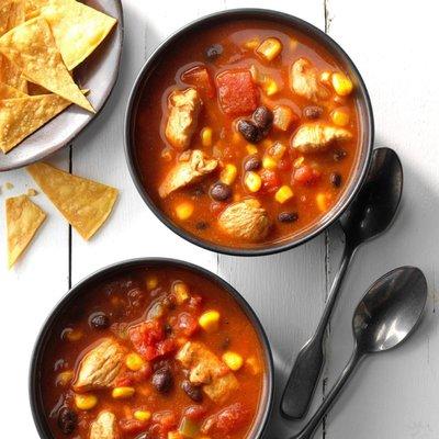 Mexican Chicken Chili YUM  GF