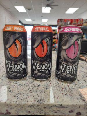 We have Venom Energy Drinks in stock.