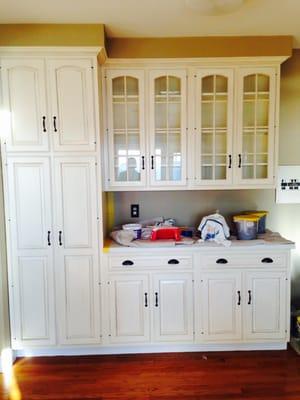 Aurora kitchen cabinets.