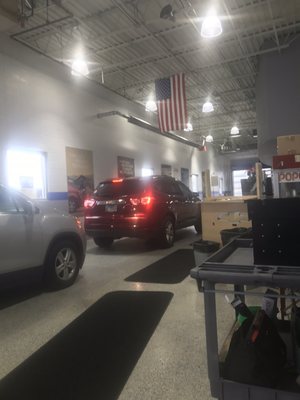 Service Area at Currie Motors