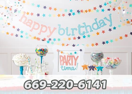 Whether it's a birthday party, church event, or just a fun gathering, we're prepared to make it a blast! We have jumpers, tables chairs.