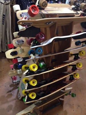 Huge LongBoard selection