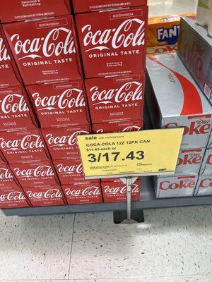 Deal for the soda