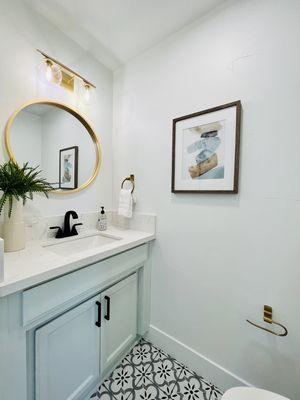 Bath remodel