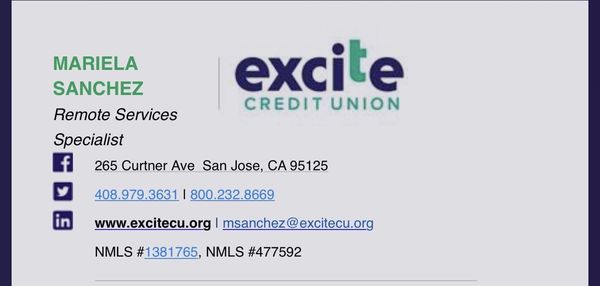 Mariela Sanchez, was very informative with my request for my personal loan. It was very easy, she worked with me to get approved!!