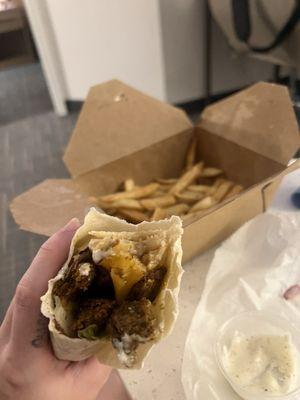 Vegan Gyro Wrap