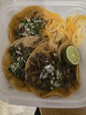 Asada tacos