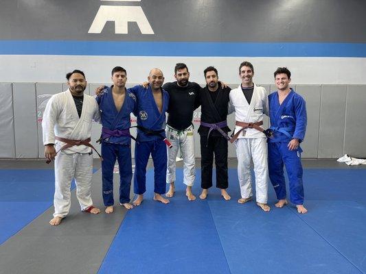 Jiu jitsu class