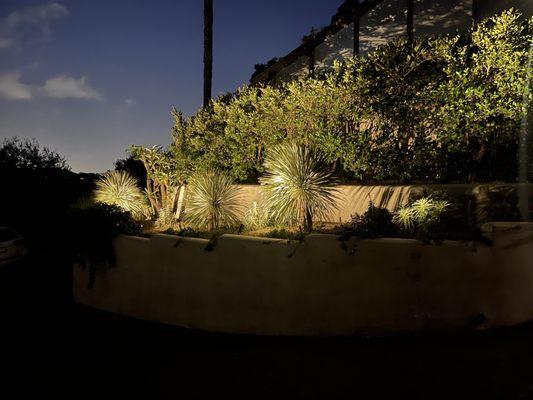 landscape lights for security