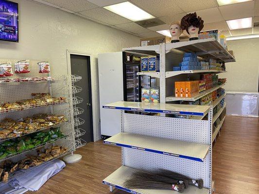 Some of the food products that are offered here AD-REMIZ AFRICAN GROCERY STORE