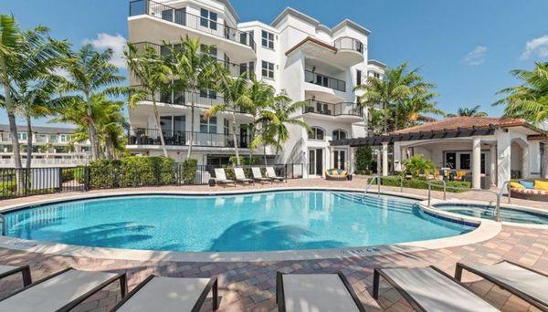 Updated 2 bedroom, 2 bath condo located in the Peninsula, a upscale community on the Intracoastal Waterway in Boynton Beach, Florida.