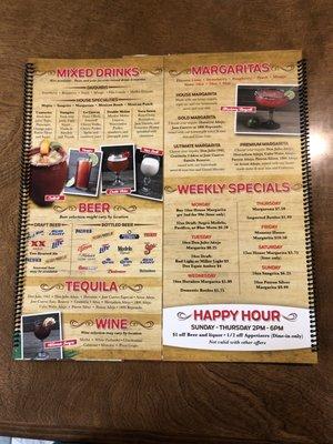 Alcoholic Drinks (Dine-in)