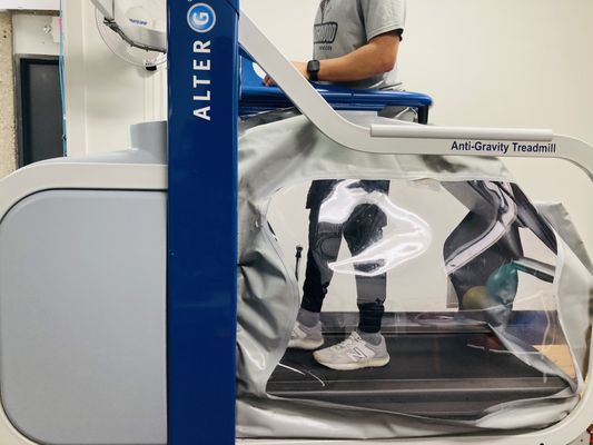 AlterG Anti-Gravity treadmill takes the pressure off.