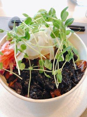 Mushroom Rice Bowl