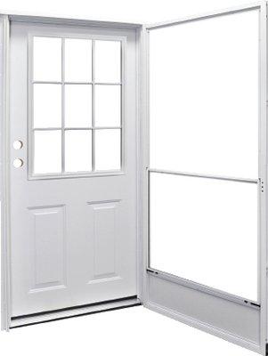 mobile home combo enterance doors