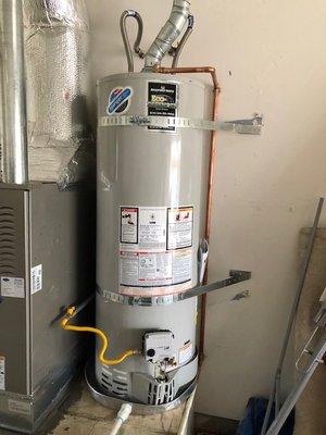 Strapped and secure! Is your Water Heater strapped?