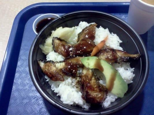 Unagi bowl. Possibly the worst I've ever had.