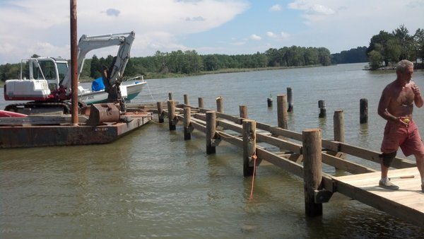 Pier Renovation, Pile Driving