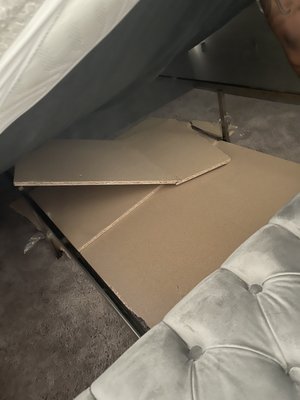 Broken bed