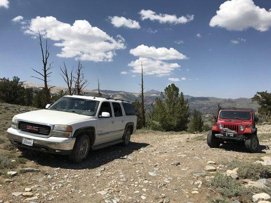 Camping trip after Warren's Automotive fixed the white Yukon XL :)