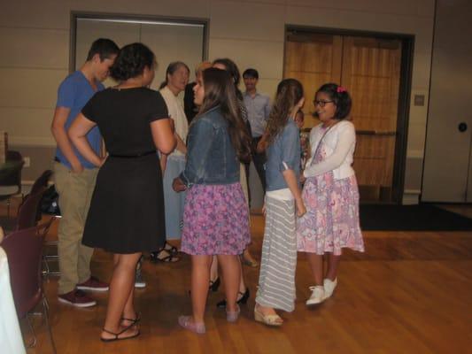 Kids, tweens, and teens all enjoy Contra Dancing.