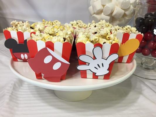 Custom made popcorn boxes