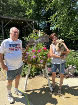 Meet the owners - Fred and Maureen - husband and wife plant lovers!