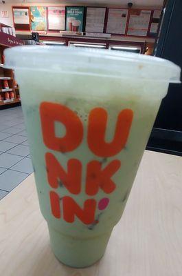 Large Iced Matcha Latte