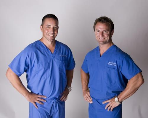 Dr. Brian Williams, OD and Dr. Dan Langley, DO, FAOCO