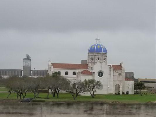 Visible from the freeway