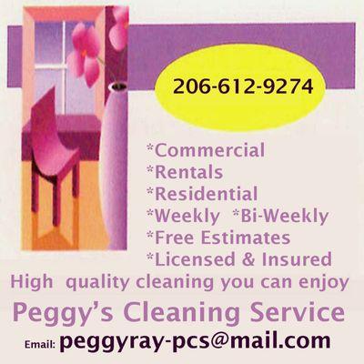 Peggy's Cleaning Service