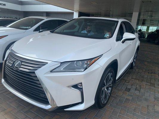 My mom's new Lexus