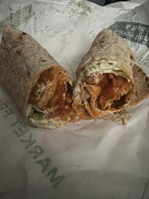 Crispy Buffalo Chicken Wrap