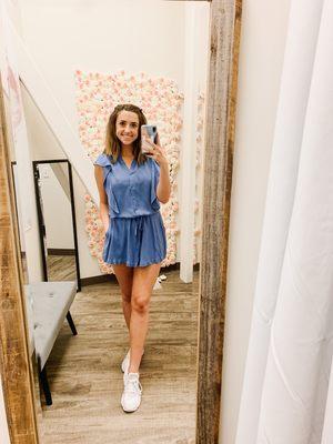 Blue Romper