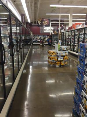 Frozen aisle. Nice and wide!!