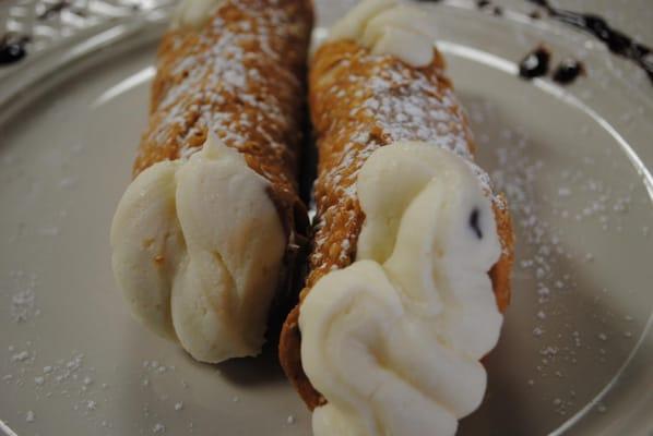 You can't forget dessert! Grab a mouthwatering cannoli to make your meal complete.