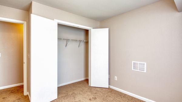 Plenty of closet space for all seasons!