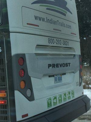 Just had this bus nearly run us off the highway. Take this bus line if you don't care about your safety or the safety of others while travel