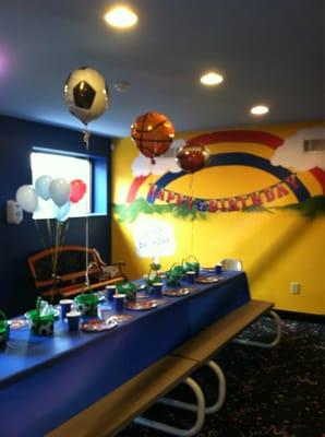 Birthday room